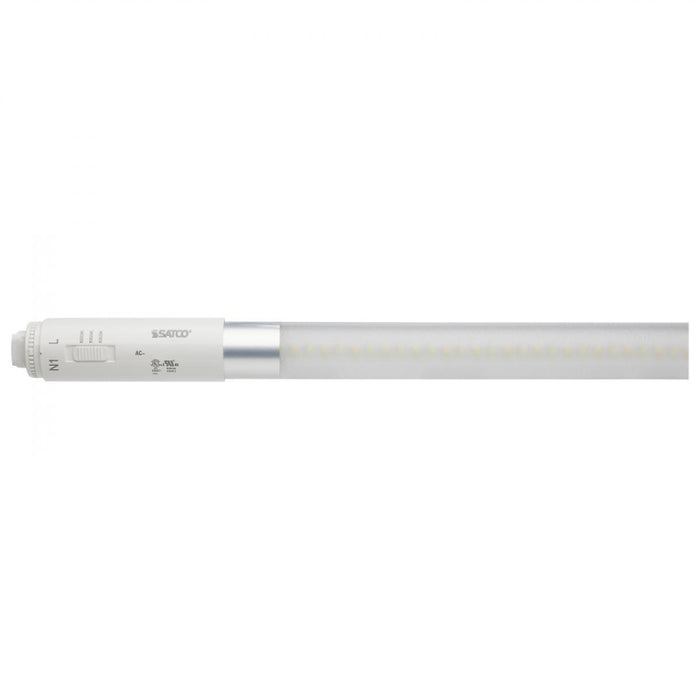 Satco S16433 12W T8 LED HO Sign Lamp, 36", 3CCT Selectable,  Single or Double Ended Type B Ballast Bypass10-Pack