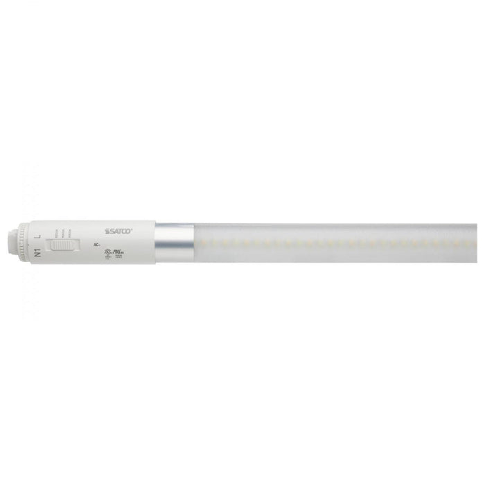 Satco S16436 24W  T8 LED HO Sign Lamp 60" 3CCT Selectable, Single or Double Ended, Ballast Bypass, 120-277V,  10 Pack