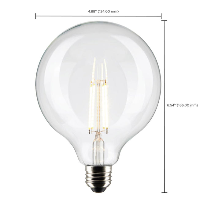 Satco S21259 8W G40 LED Bulb, E26 Base, 4000K