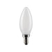 Satco S21279 5.5W B11 LED Filament Bulb, E12 Base, 3000K, Frost