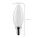 Satco S21279 5.5W B11 LED Filament Bulb, E12 Base, 3000K, Frost