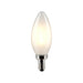 Satco S21280 5.5W B11 LED Filament Bulb, E12 Base, 4000K, Frost