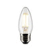 Satco S21291 5.5W B11 LED Bulb, E26 Base, 4000K, Clear