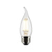 Satco S21319 5.5W CA10 LED Bulb, E26 Base, 4000K, Clear