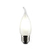 Satco S21321 5.5W CA10 LED Bulb, E26 Base, 4000K, Frost