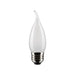 Satco S21321 5.5W CA10 LED Bulb, E26 Base, 4000K, Frost