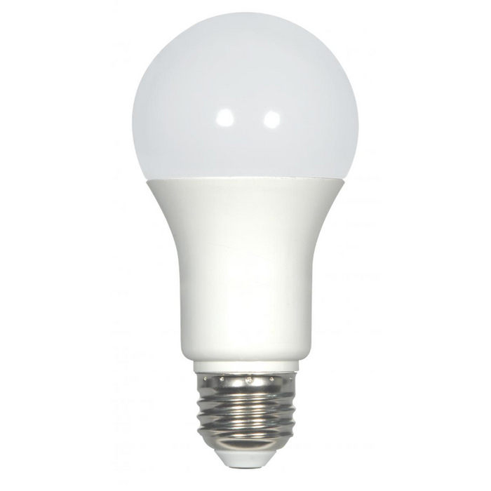 Satco S29831 6W A19 LED Bulb, E26 Base, Dimmable 3000K, 12-Pack