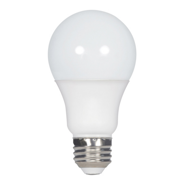 Satco S8565 12.5W A19 5000K Non-Dimmable LED Bulb, 4-Pack