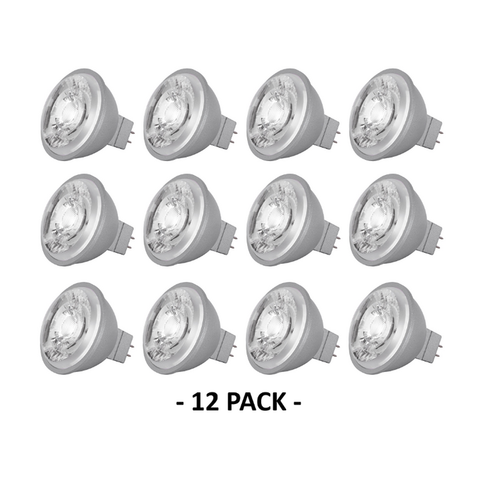 Satco S8635 8W MR16 LED Bulb - 15° Beam Spread, GU5.3 base, 2700K
