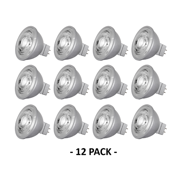 Satco S8640 8W MR16 LED Bulb - 40° Beam Spread, GU5.3 base, 2700K