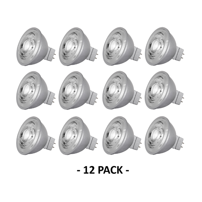Satco S8644 8W MR16 LED Bulb - 40° Beam Spread, GU5.3 base, 5000K