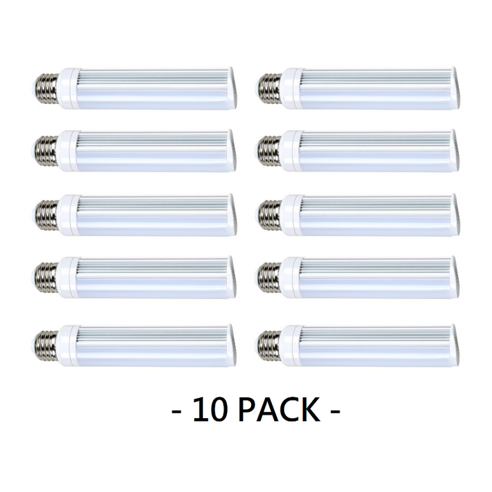 Satco S8758 8W PL LED Bulb - Medium Base, 4000K