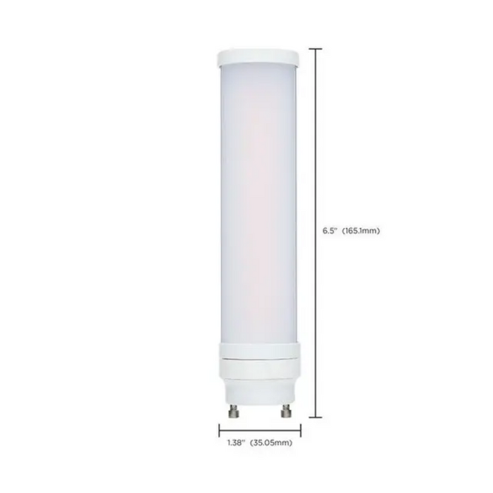 Satco S8760 8W PL LED Bulb, 5CCT Selectable, Medium Base, 120-277V, Type B