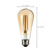Satco S9577 2.5W LED Filament Bulb, ST19, 2000K, E26 Base, 120V