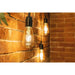 Satco S9579 7W ST19 LED Filament Bulb, E26 Base, 2000K