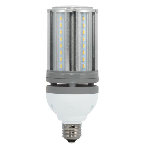 Satco S9678 18W LED HID, Corncob; Amber 585nm; Medium Base; 100-277V