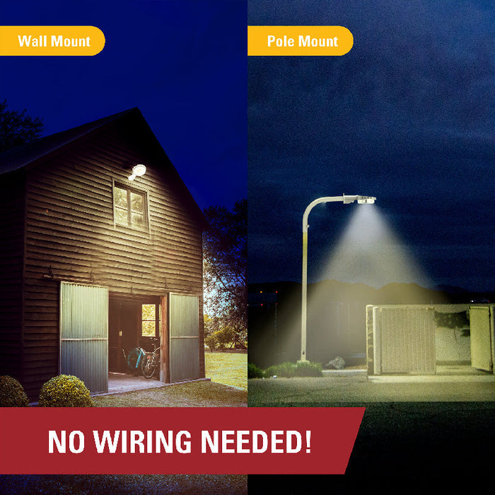 Halo SBL15 LED Solar Area Light, 1500 lm