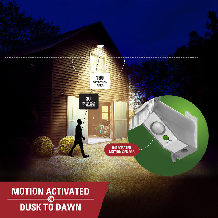 Halo SBL50 LED High Output Solar Area Light, 5000 lm