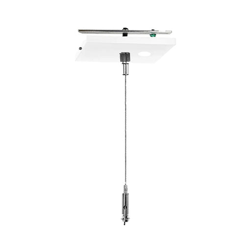 Westgate SCL-CSQ1P-12FT-NC 12ft Adjustable 1/16" Single Square Suspension Kit - White