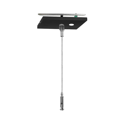 Westgate SCL-CSQ1P-6FT-NC 6ft Adjustable 1/16" Single Square Suspension Kit - Black