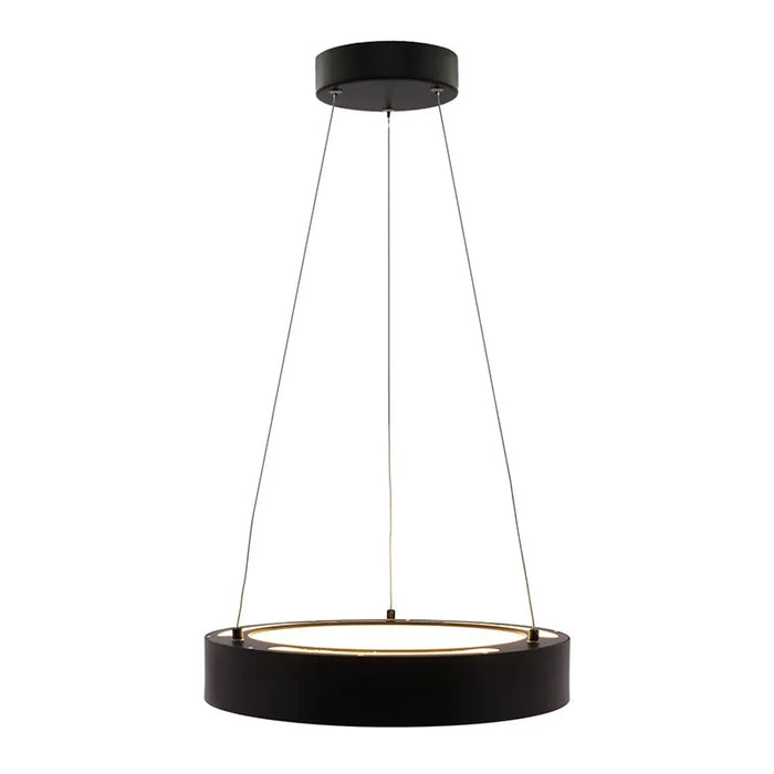 Westgate SCRH Series LED Hollow Circle Pendant with Uplight, 5CCT Selectable, 120-277V - 18"