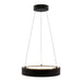 Westgate SCRH Series LED Hollow Circle Pendant with Uplight, 5CCT Selectable, 120-277V - 18"