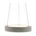 Westgate SCRH Series LED Hollow Circle Pendant with Uplight, 5CCT Selectable, 120-277V - 18"