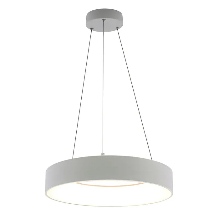 Westgate SCRH Series LED Hollow Circle Pendant with Uplight, 5CCT Selectable, 120-277V - 18"