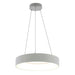 Westgate SCRH Series LED Hollow Circle Pendant with Uplight, 5CCT Selectable, 120-277V - 18"