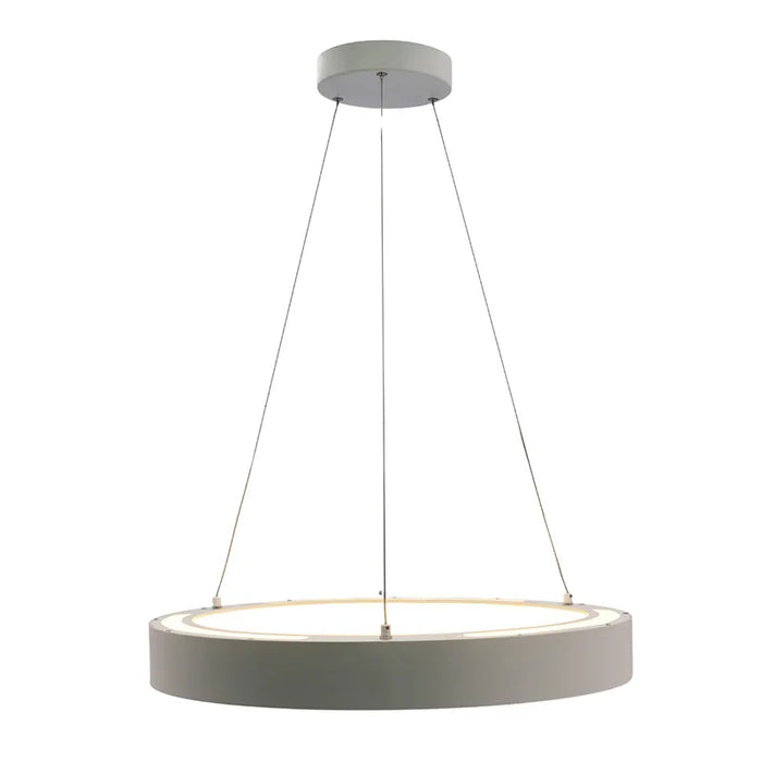 Westgate SCRH Series LED Hollow Circle Pendant with Uplight, 5CCT Selectable, 120-277V - 24"