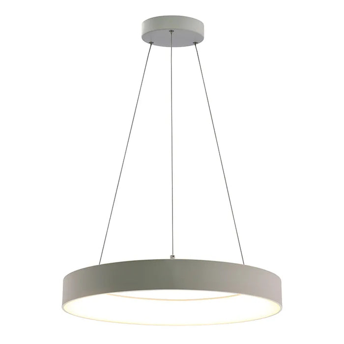 Westgate SCRH Series LED Hollow Circle Pendant with Uplight, 5CCT Selectable, 120-277V - 24"