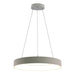 Westgate SCRH Series LED Hollow Circle Pendant with Uplight, 5CCT Selectable, 120-277V - 24"