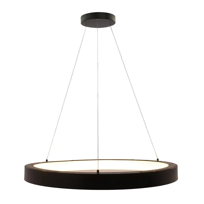 Westgate SCRH Series LED Hollow Circle Pendant with Uplight, 5CCT Selectable, 120-277V - 36"