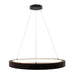 Westgate SCRH Series LED Hollow Circle Pendant with Uplight, 5CCT Selectable, 120-277V - 36"
