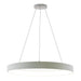 Westgate SCRH Series LED Hollow Circle Pendant with Uplight, 5CCT Selectable, 120-277V - 36"