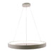 Westgate SCRH Series LED Hollow Circle Pendant with Uplight, 5CCT Selectable, 120-277V - 36"