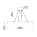Westgate SCRR Series LED Regressed Architectural Panel Light, 5CCT & Power Selectable