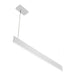 Westgate SCSL-UD 6-ft 30W/34W/37W/40W LED Architectural Slim Up & Down Linear Light, 5CCT Selectable, 120-277V - White