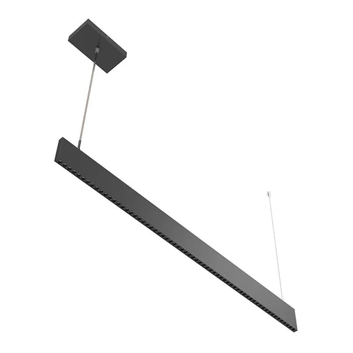 Westgate SCSL-UD-AP 6-ft 30W/34W/37W/40W LED Architectural Slim Up & Down Linear Light, Optic Lens, 5CCT Selectable, 120-277V - Black