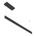 Westgate SCSSL-UD Series LED Slim Architectural Up & Down Linear Light /w Separate Control, PC Lens, 5CCT Selectable, 120-277V - Black