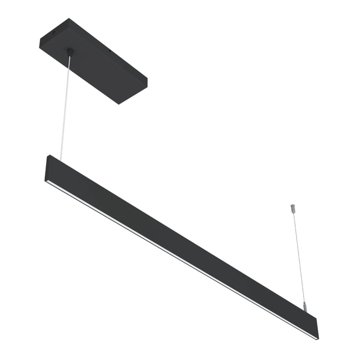 Westgate SCSSL-UD-AP Series LED Slim Architectural Up & Down Linear Light /w Aperture Optics Lens, 5CCT Selectable, 120-277V-Black