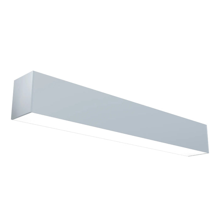 Westgate SCX1.5 Series Up/Down LED Linear Light, 5CCT & Power Selectable, 120-277V - White/2ft
