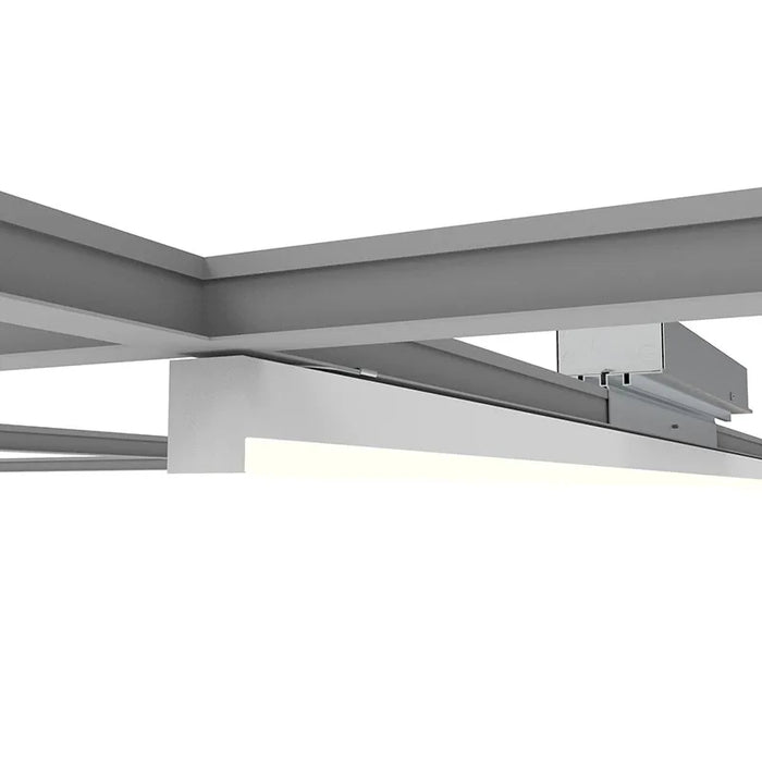 Westgate SCXT 4-ft 20W/30W/40W LED T-Grid Linear Light, CCT, Drop Lens