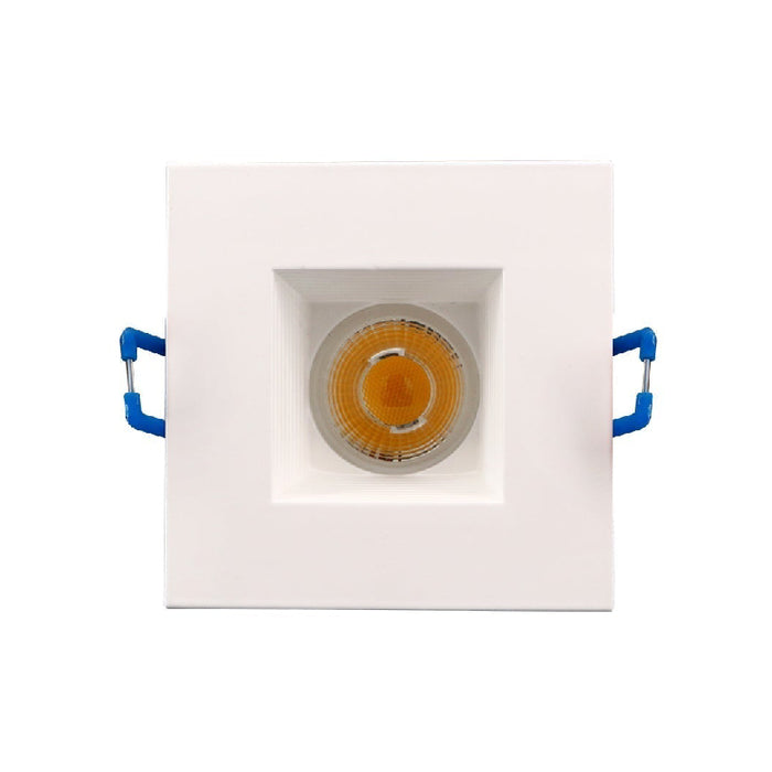 Westgate SDL2S-BF 2" 8W LED Square Baffle Recessed Light, 3CCT Selectable