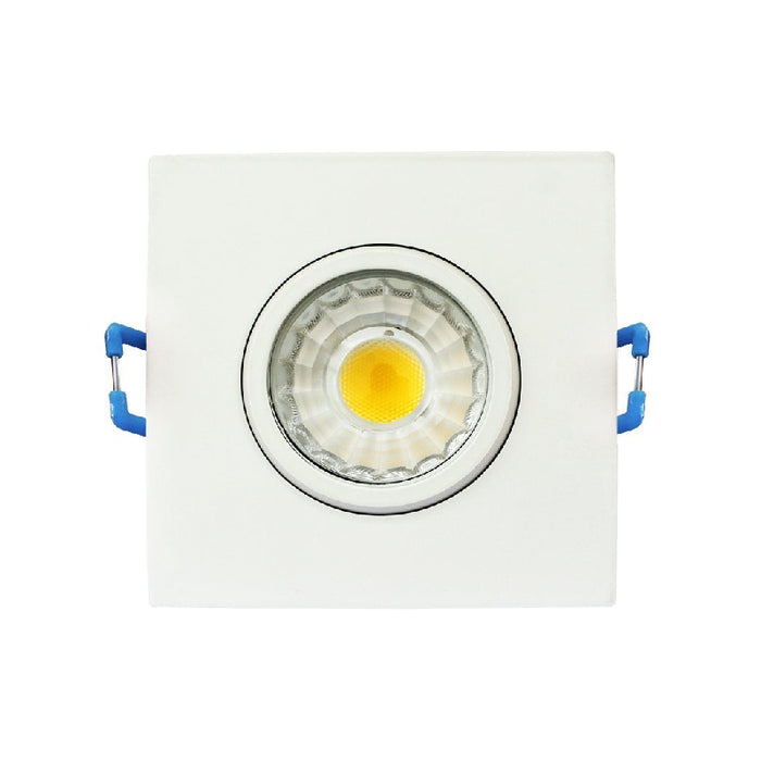 Westgate SDL3S-ADJ 3" 8W LED Square Eyeball Recessed Light, 5000K