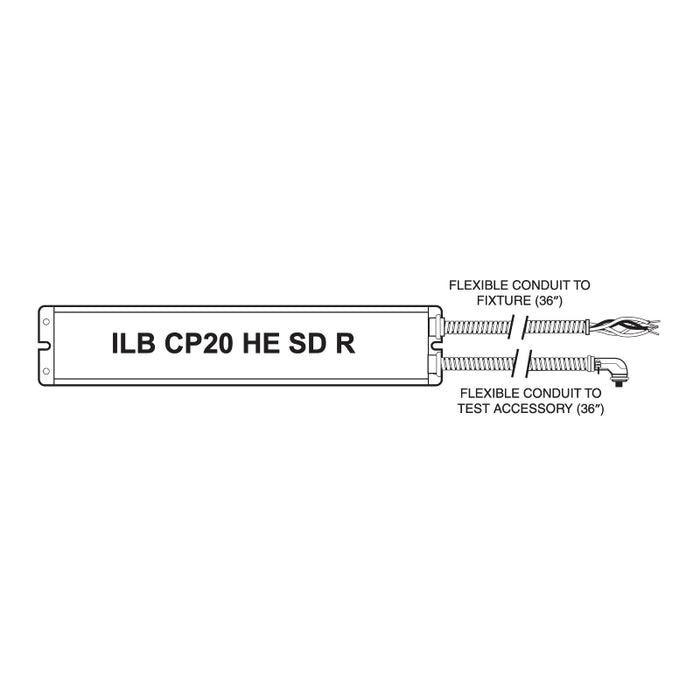 IOTA ILB CP20 HE SD 20W Constant Power Emergency LED Driver