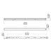 Day-Brite CFI SDS4 4-ft LED Strip Light, 3CCT & Lumens Selectable