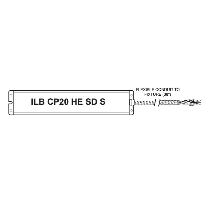 IOTA ILB CP20 HE SD 20W Constant Power Emergency LED Driver
