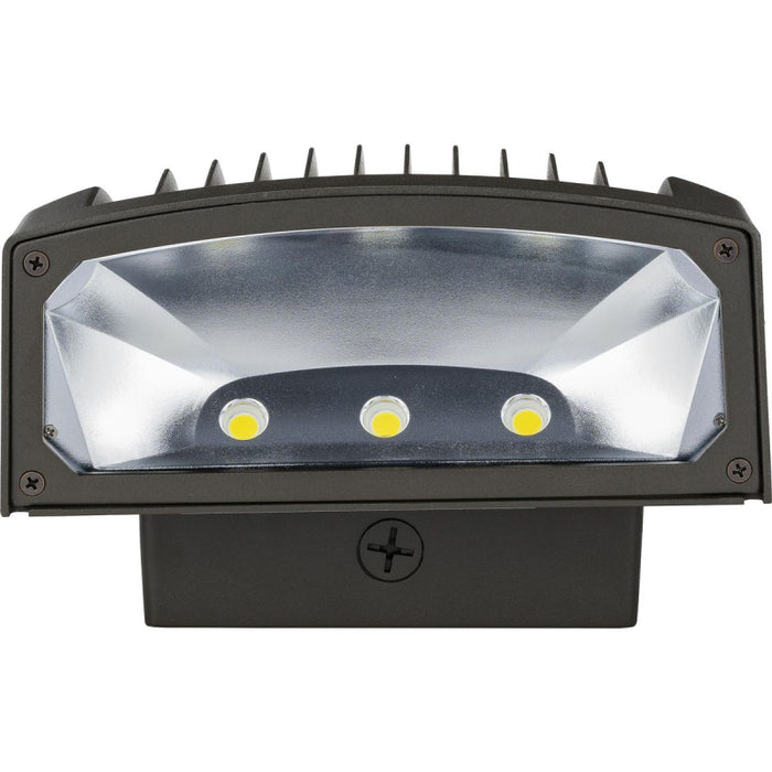 EXO SG2-50 Sling 51W LED Slender Wall Pack, 4000K 5526 Lumens, with Photocontrol, Dark Bronze,  120-277V