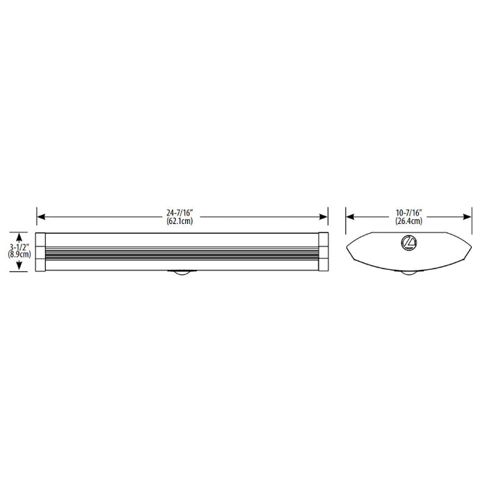 Lithonia SGLL 24" LED Garage Light